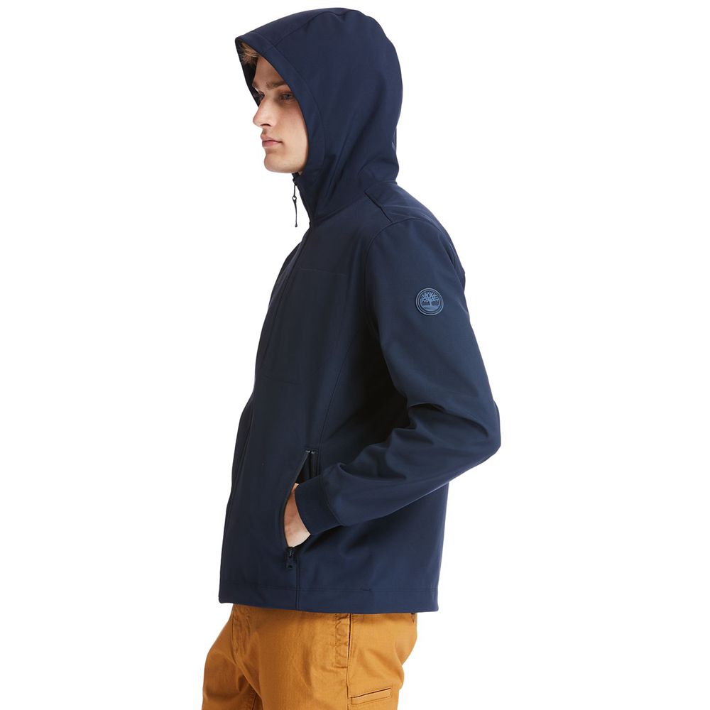 Chaquetas Timberland Hombre Mt. Waumbeck Sin Capucha Softshell Azul Marino - Chile EBR-642397